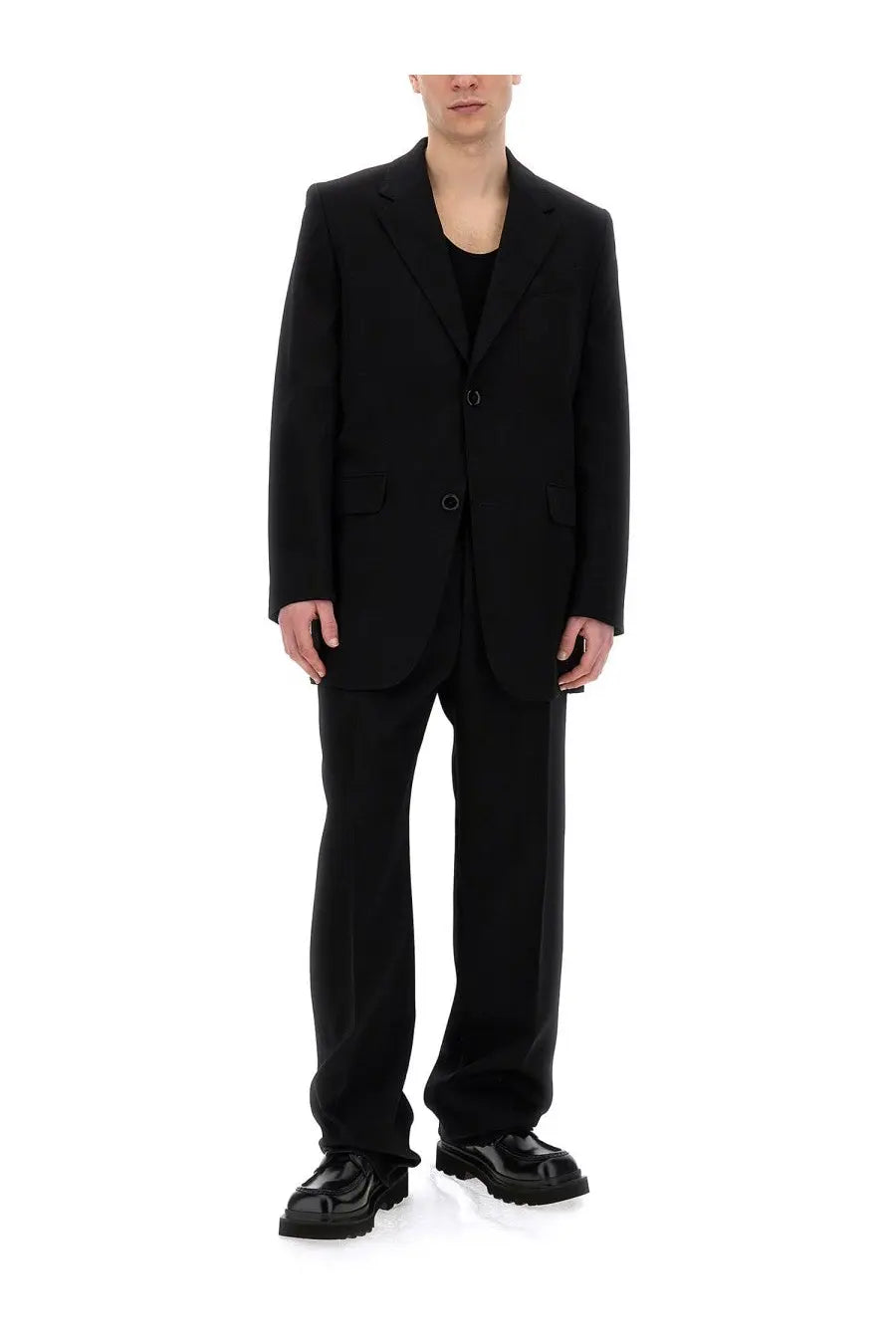 Ami Paris Men's Oversize Jacket Black, view 2