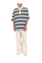 Ami Paris Men's Cotton Polo Blue, view 2
