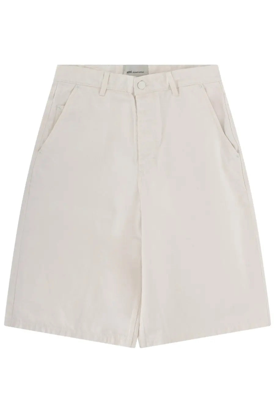 Ami Paris Men's Cotton Shorts White