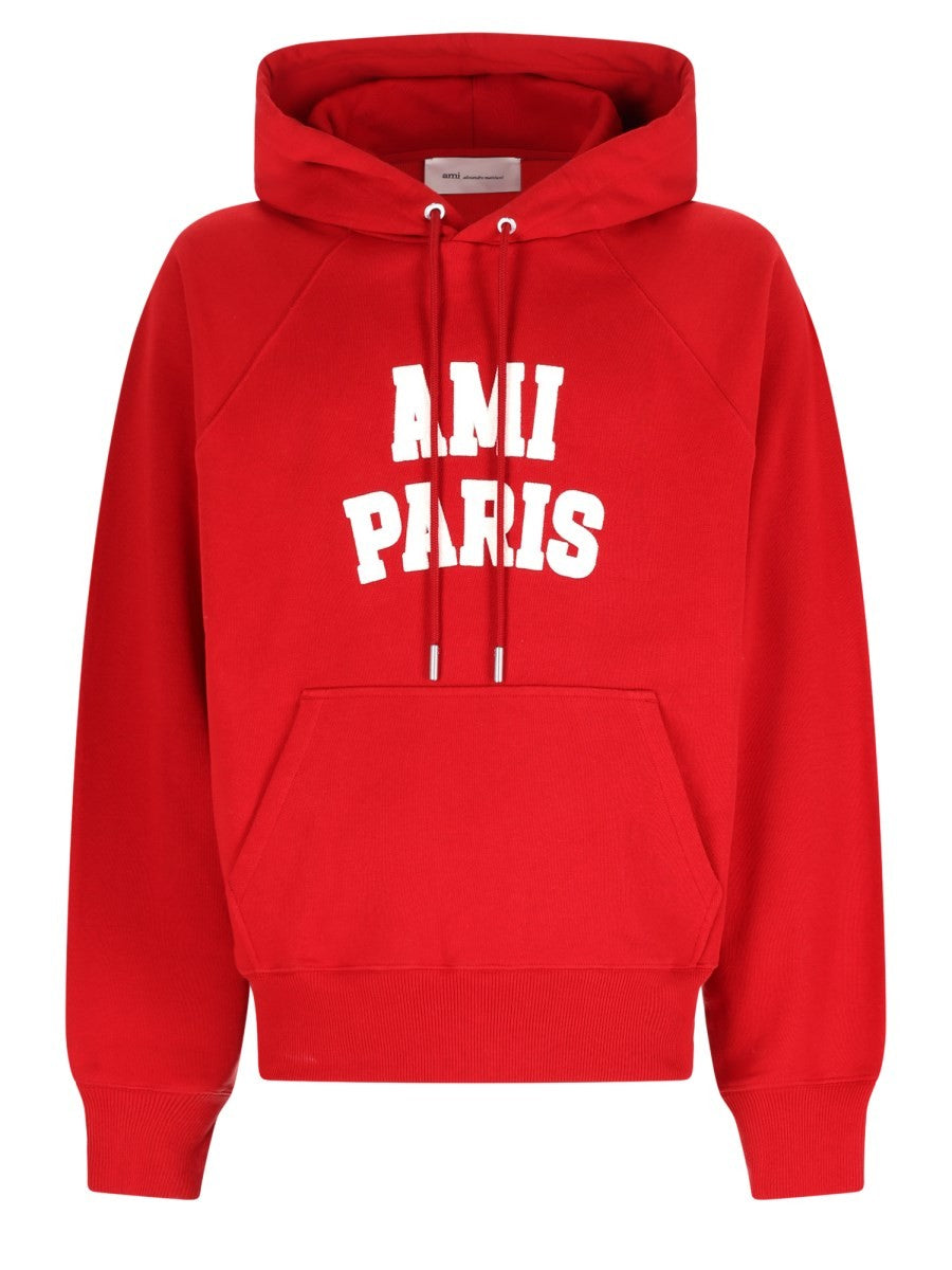 Ami Paris Men's Sweatshirt Black