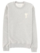 Ami Paris Men's Sweatshirt with Patch Grey
