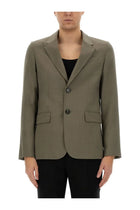 Ami Paris Men's Two Button Jacket Green