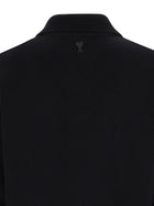 Ami Paris Men's Wool Cardigan Black, view 3