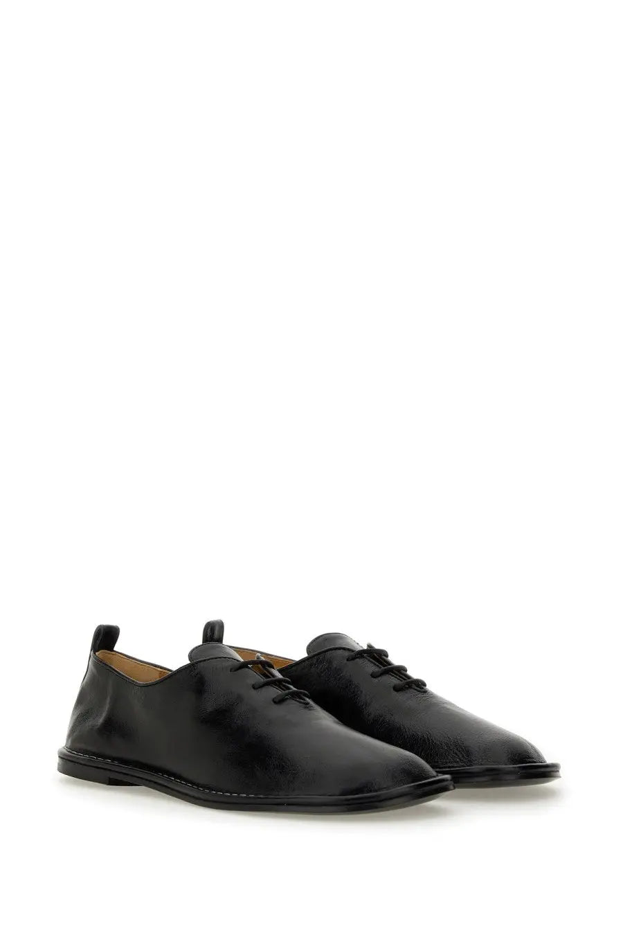 Ami Paris Women's Lace up One Cut Black, view 2