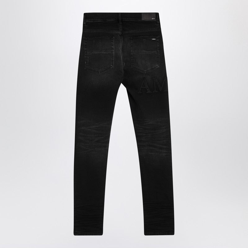 Amiri - AMIRI Vintage black skinny jeans with logo embroidery - Men’s Clothing