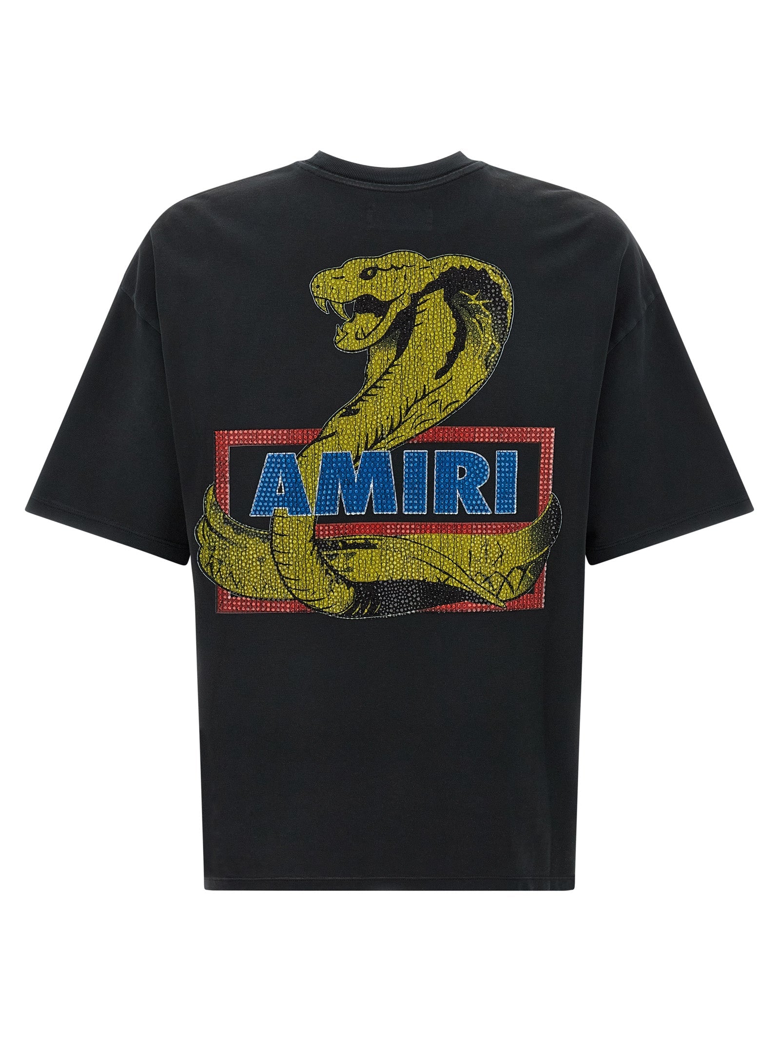 AMIRI - AMIRI - ’Amiri Crystal Cobra’ T-shirt - Men’s Top