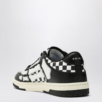 Amiri - AMIRI Skel Top Low Black/White Plaid Sneaker - Sneakers