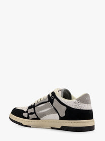 AMIRI - Amiri Crystal Skel Top Low Leather And Suede Sneakers With Rhinestones Detail - Men’s Shoes
