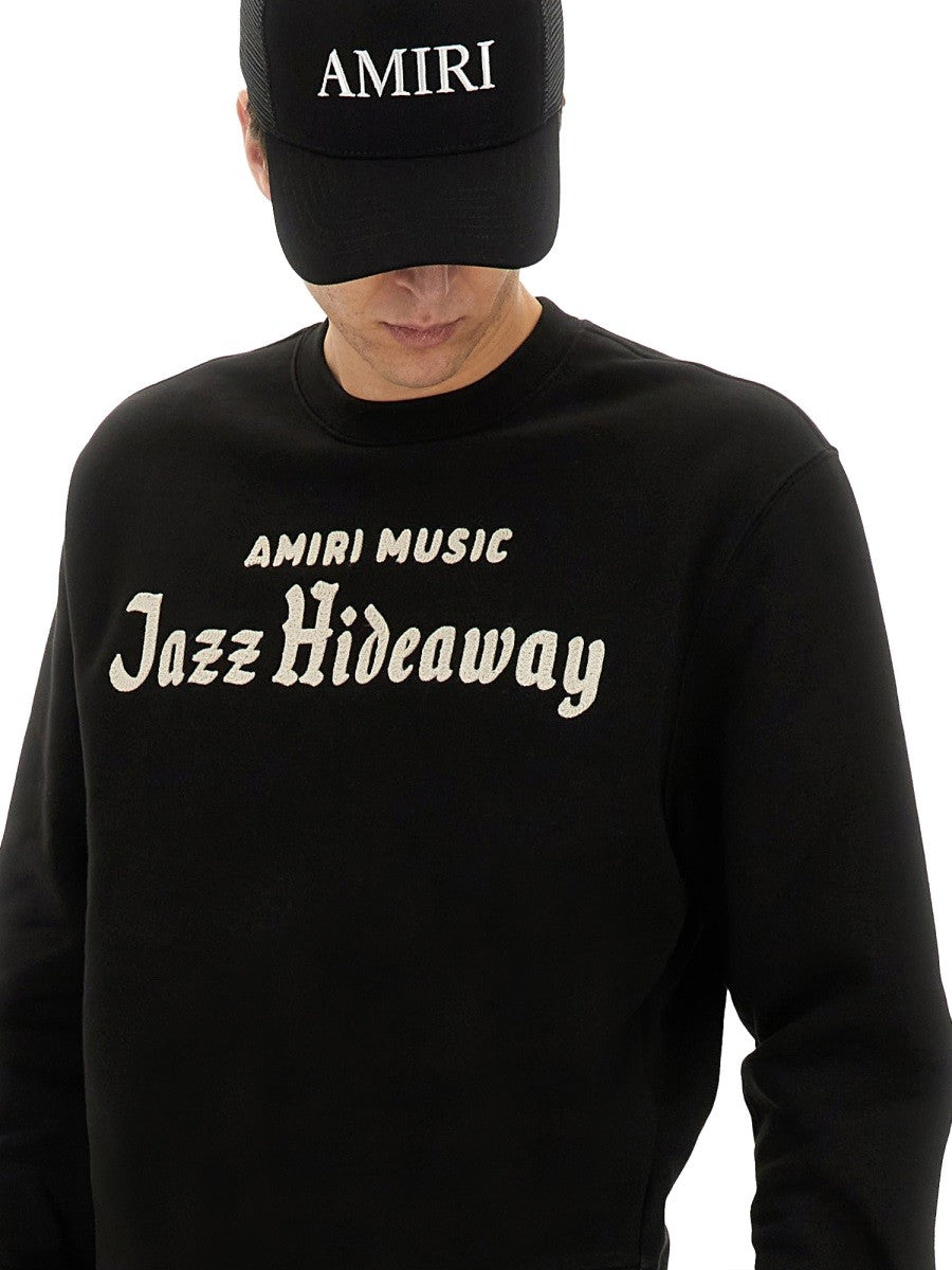 AMIRI - Amiri ’Jazz Hideaway Crew’ Sweatshirt - Men’s Sweatshirts