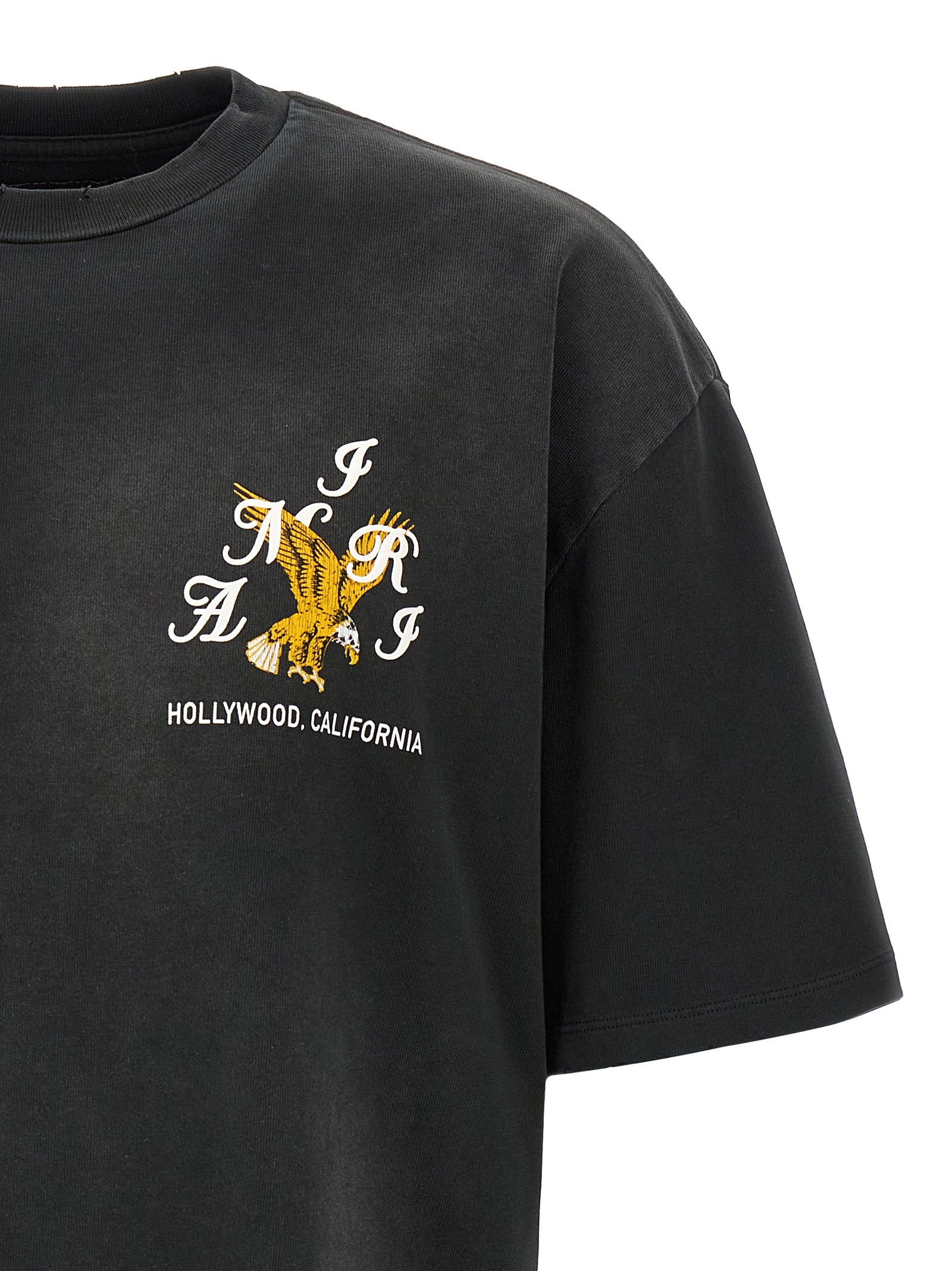 AMIRI - AMIRI - ’Crystal Eagle Tee’ T-shirt - Men’s Tops