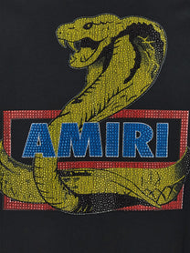 AMIRI - AMIRI - ’Amiri Crystal Cobra’ T-shirt - Men’s Top