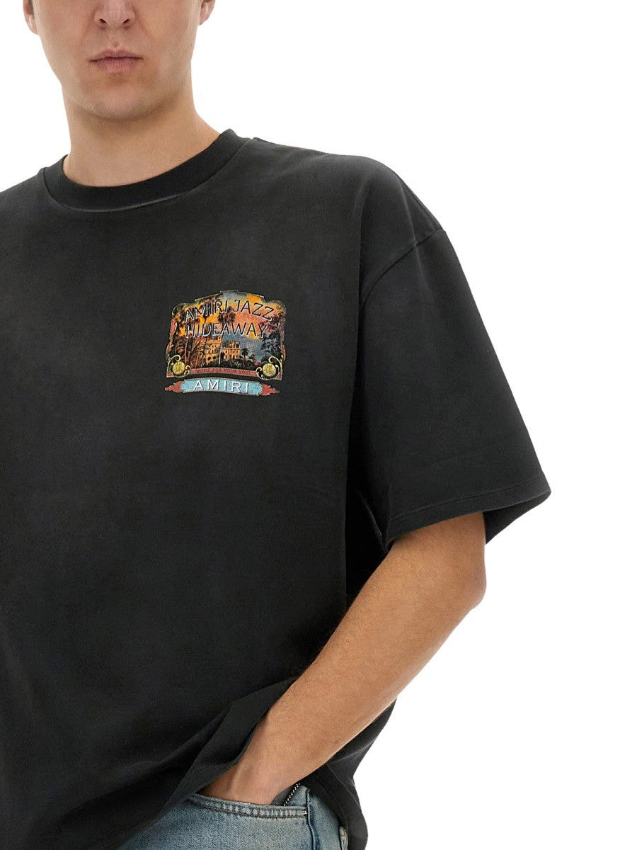 AMIRI - Amiri ’Jazz Hideaway’ T Shirt - Men’s Tops