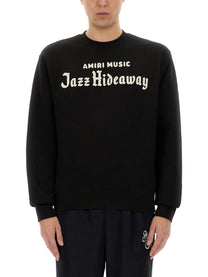 AMIRI - Amiri ’Jazz Hideaway Crew’ Sweatshirt - Men’s Sweatshirts