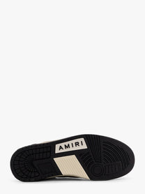 AMIRI - Amiri Crystal Skel Top Low Leather And Suede Sneakers With Rhinestones Detail - Men’s Shoes