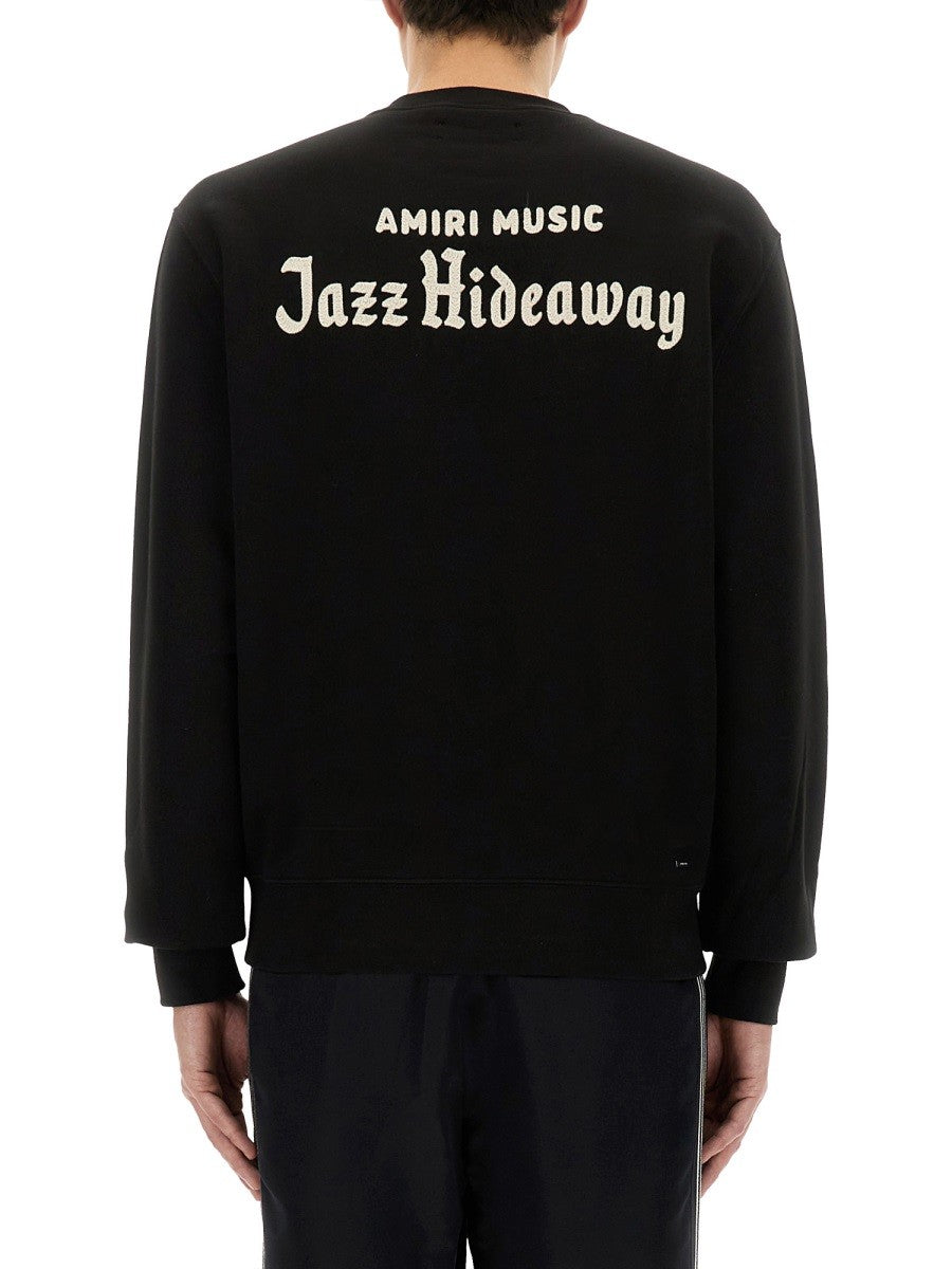 AMIRI - Amiri ’Jazz Hideaway Crew’ Sweatshirt - Men’s Sweatshirts