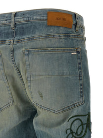 AMIRI Amiri Hollywood MX1 Jeans Blue, view 4