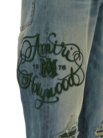 AMIRI Amiri Hollywood MX1 Jeans Blue, view 5