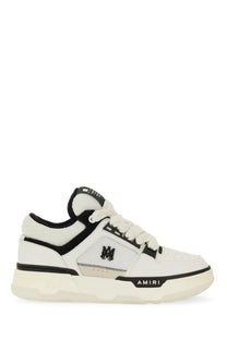 Amiri men’s sneaker ma white with white and black mesh upper rubber sole and logo detailing