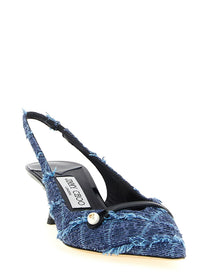 Jimmy Choo Amita Slingback Gold