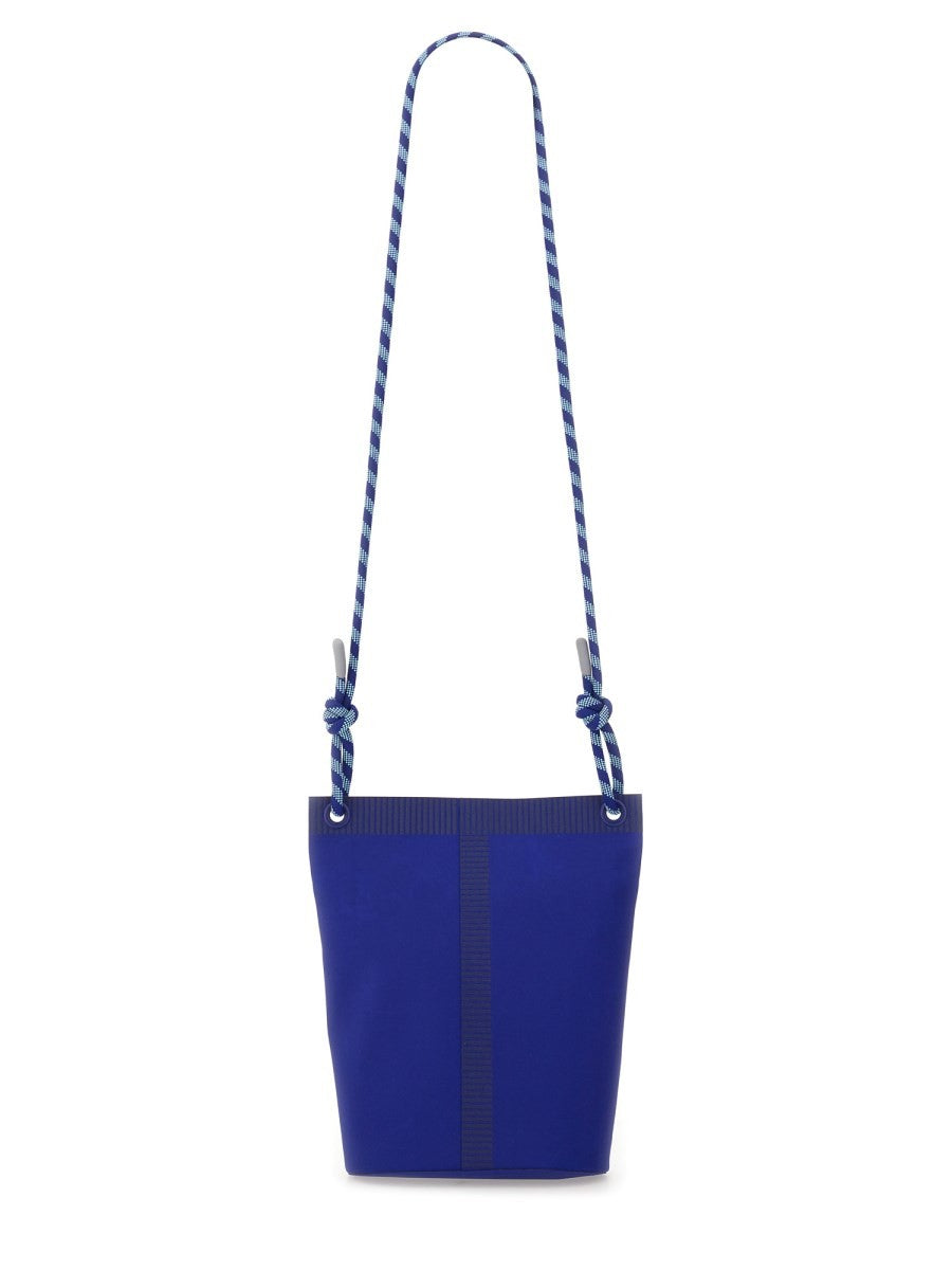 Moncler Men's Amoeba by Salehe Bembury Clutch Bag Blue, view 3