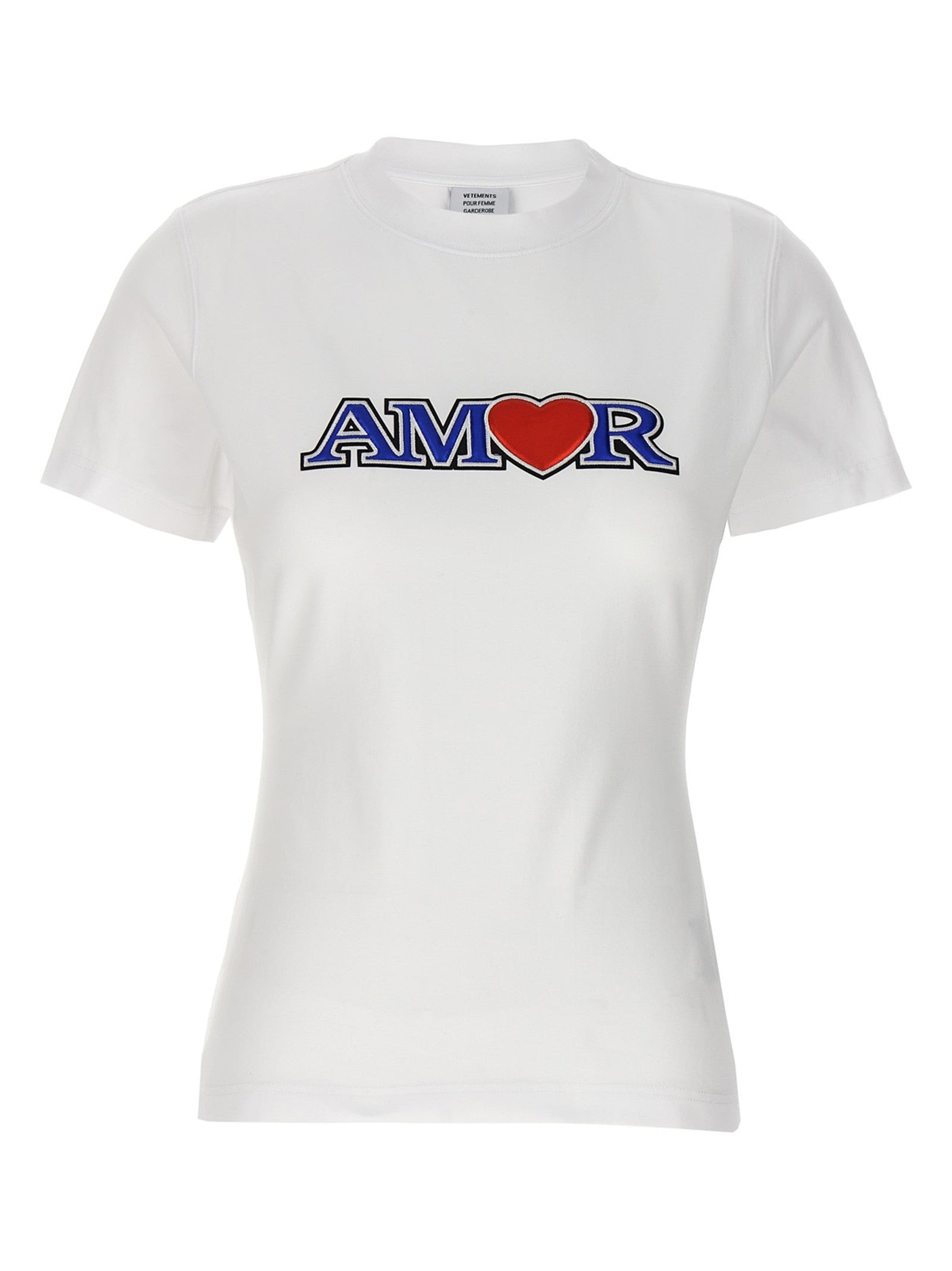 Vetements Amor Shirt White