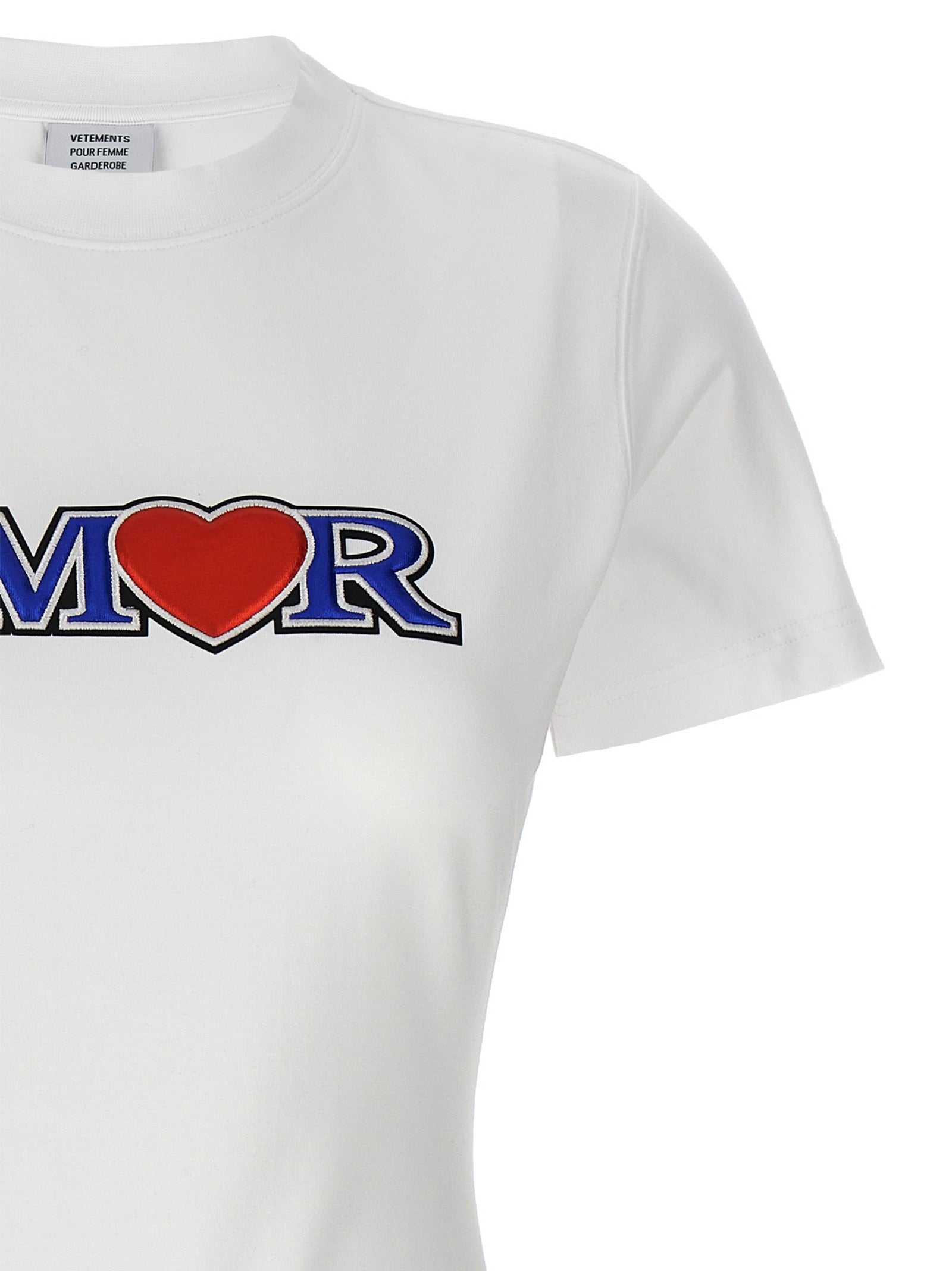 Vetements Amor Shirt White