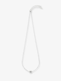 Loewe Women's Anagram Bombè Sterling Silver Necklace Silver