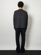 Loewe Men's Anagram Cotton Blend Sweatshirt Grey, view 3