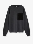 Loewe Men's Anagram Cotton Blend Sweatshirt Grey