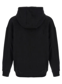Loewe Anagram Embroidery Hoodie Black