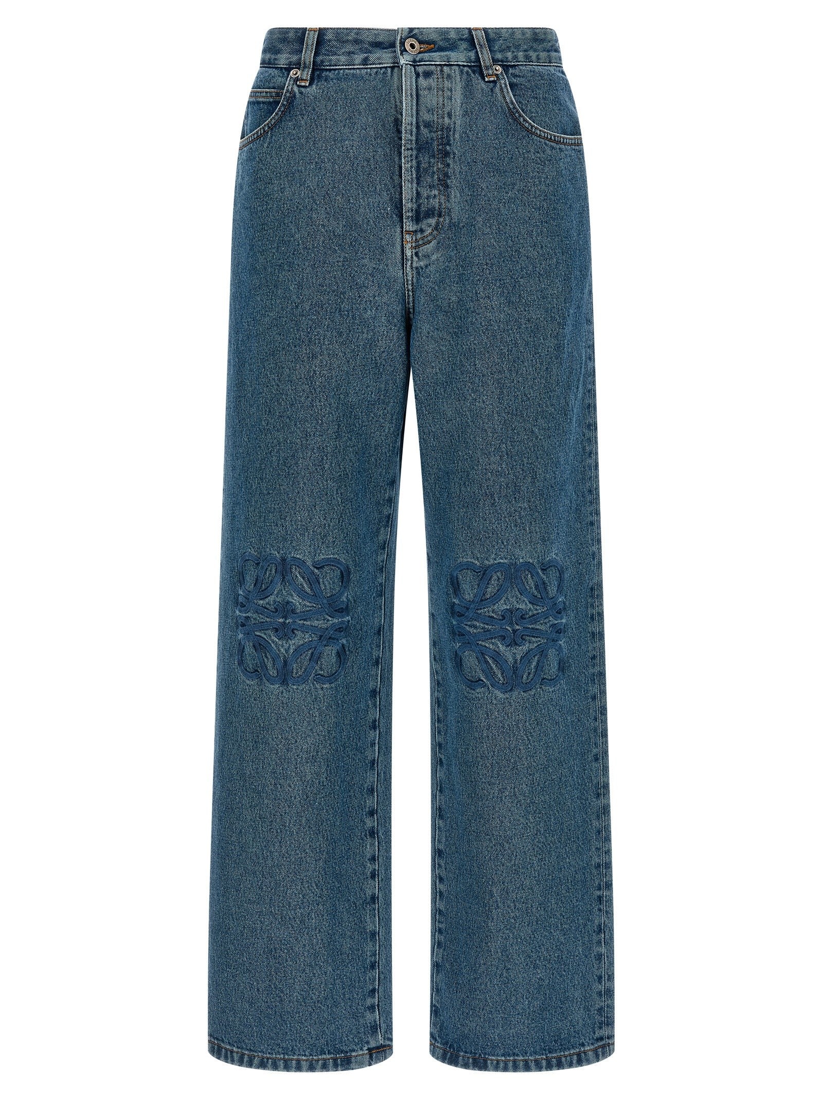 Loewe Anagram Jeans Blue