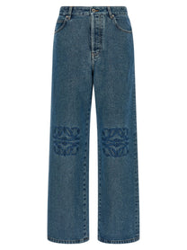 Loewe Anagram Jeans Blue
