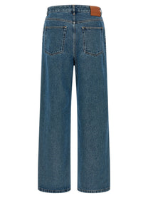 Loewe Anagram Jeans Blue