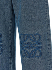Loewe Anagram Jeans Blue