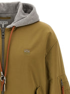 Loewe Anagram Keychain Bomber Jacket Green, view 3