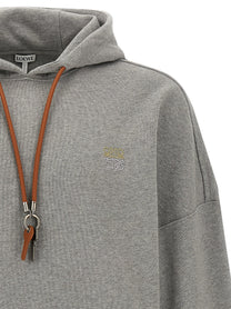 Loewe Anagram Keyring Hoodie Grey, view 3