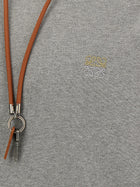 Loewe Anagram Keyring Hoodie Grey, view 4