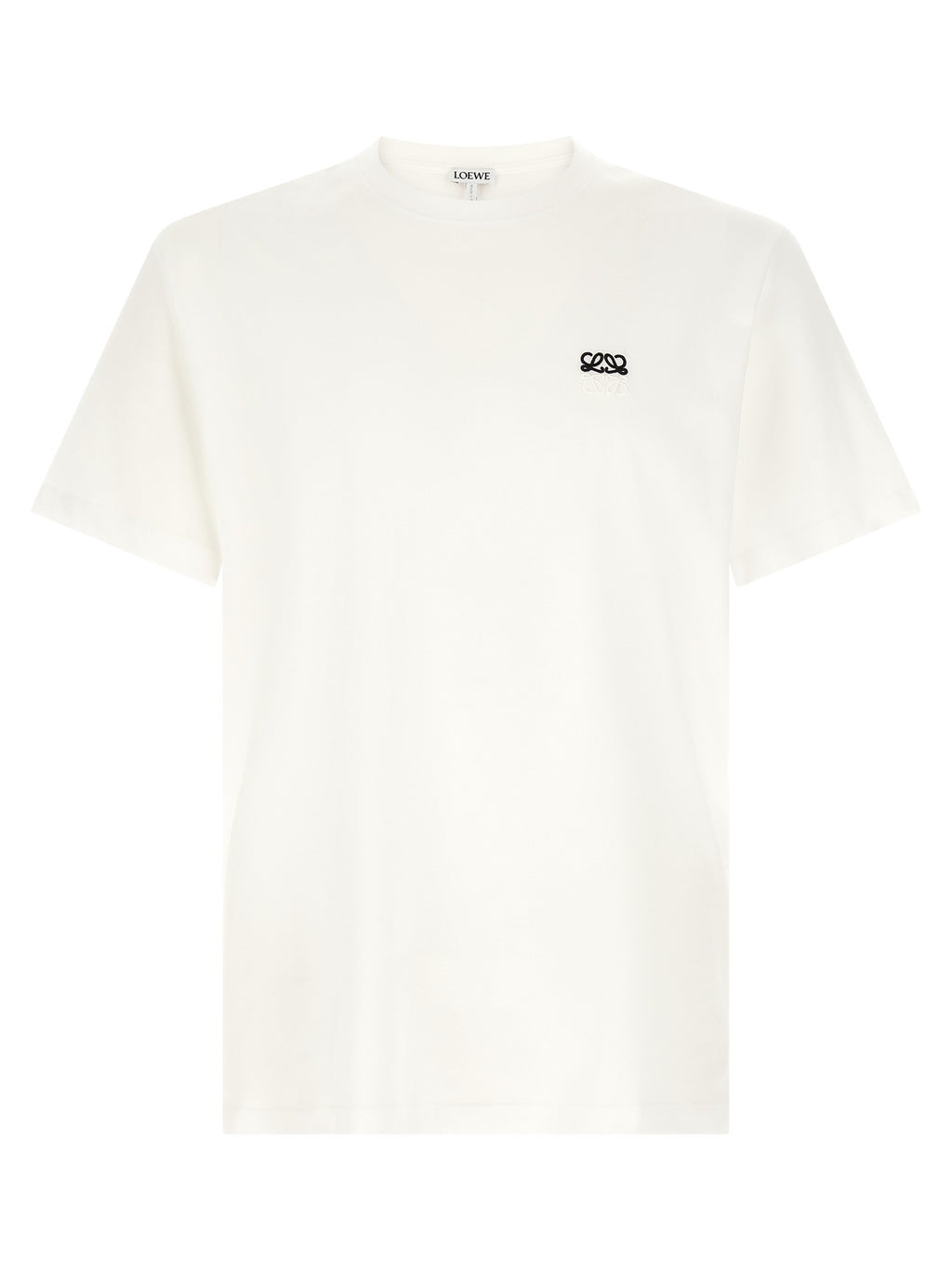 Loewe Anagram Embroidery Shirt White