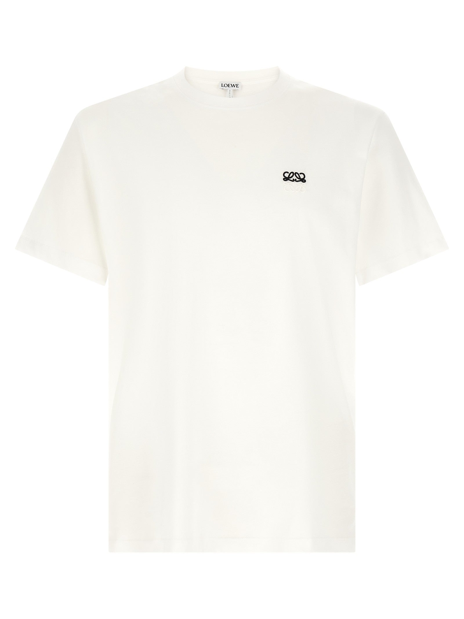 Loewe Anagram Embroidery Shirt White