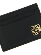 Loewe Anagram Plain Card Holder Black, view 3