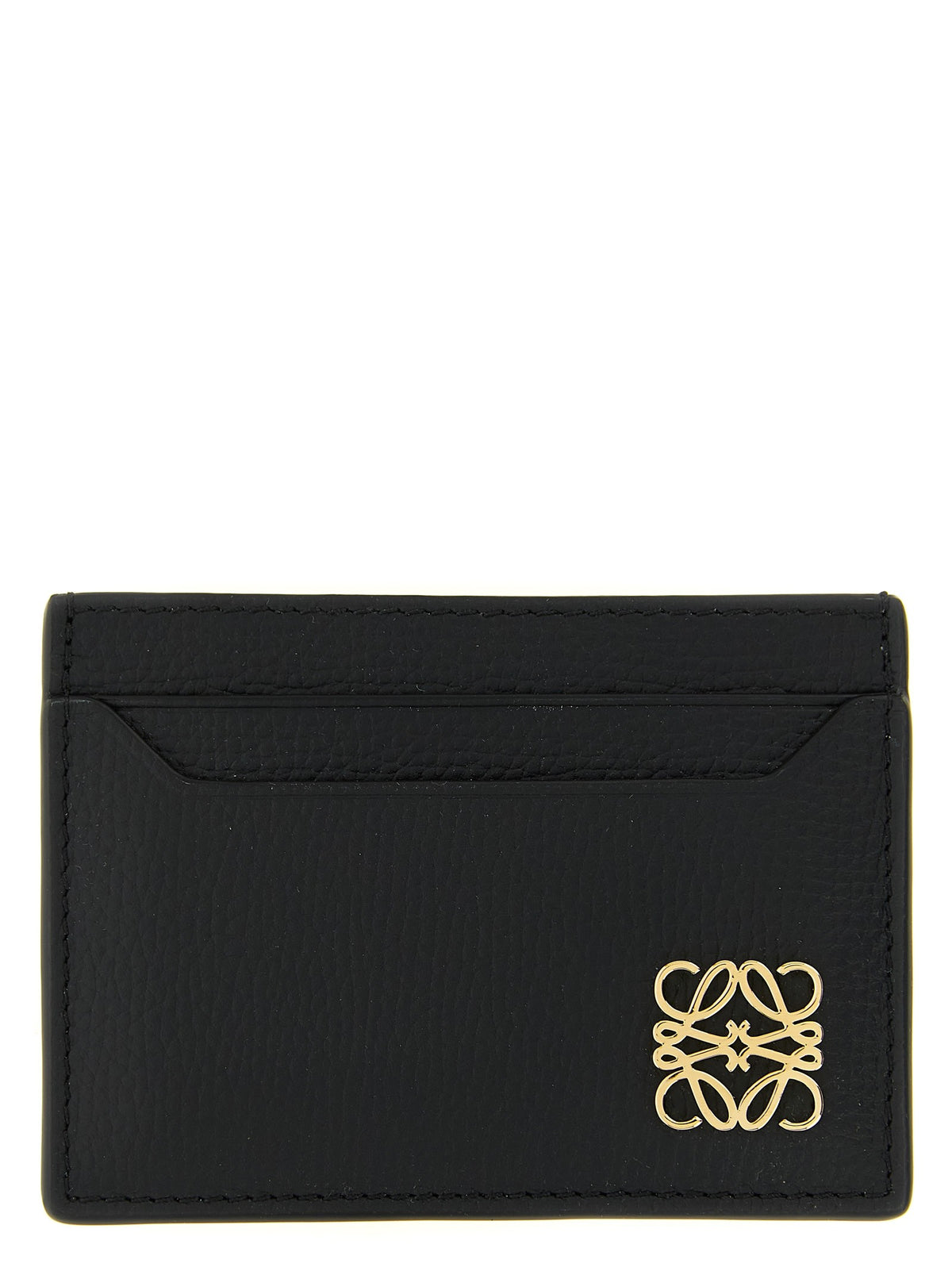 Loewe Anagram Plain Card Holder Black