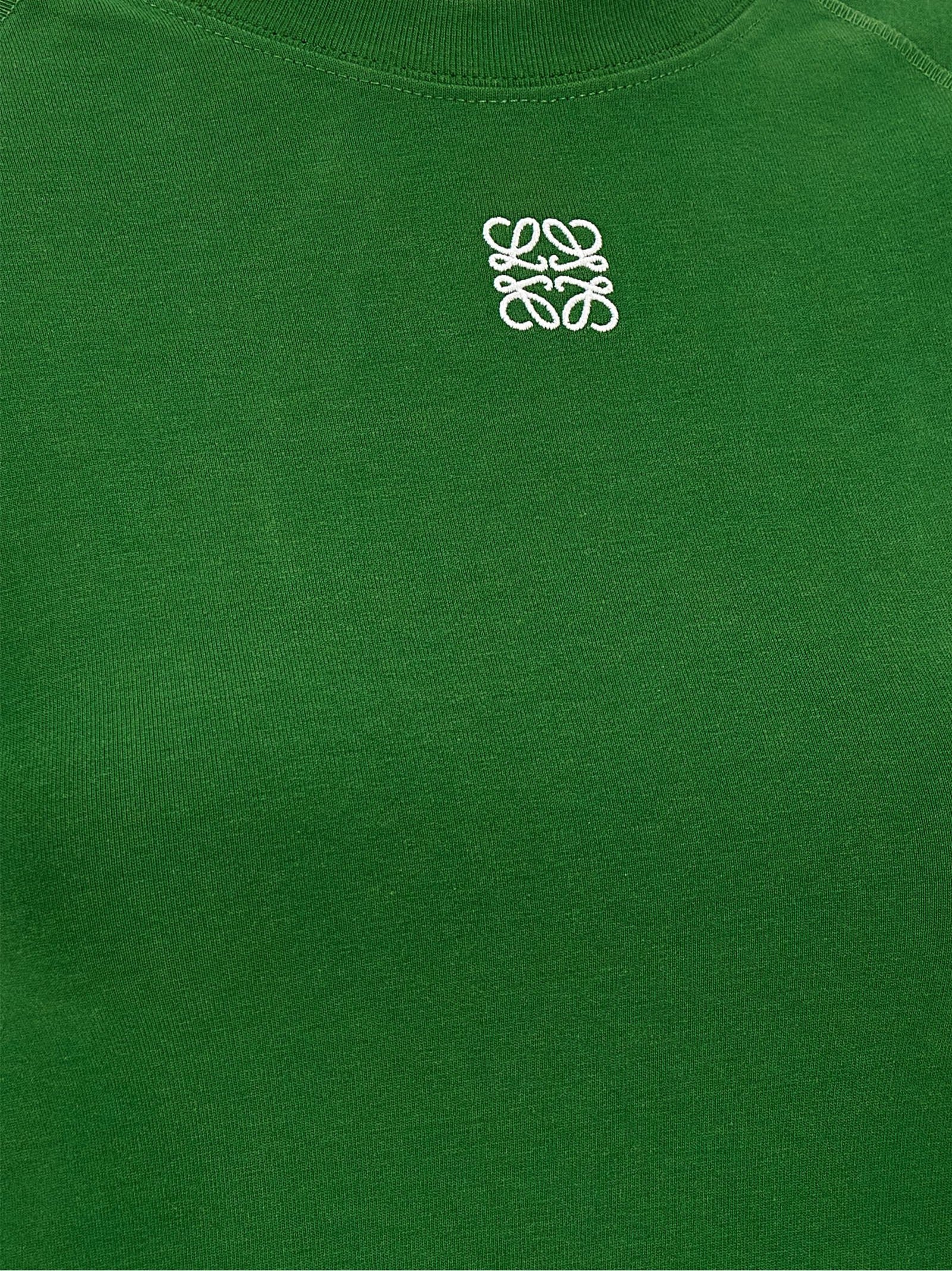 Loewe Anagram Shirt Green