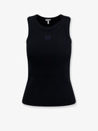 Loewe Women's Anagram Viscose Tank Top Black