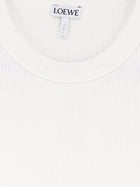 Loewe Women's Anagram Viscose Tank Top White, view 3