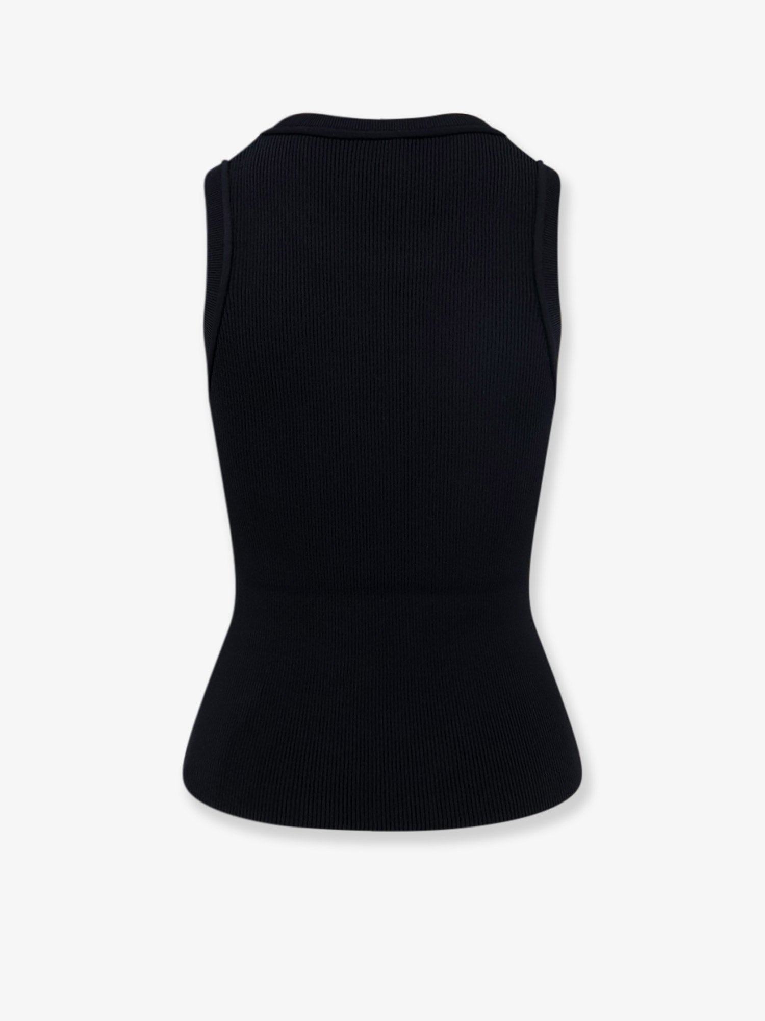 Loewe Women's Anagram Viscose Tank Top Black