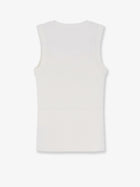 Loewe Women's Anagram Viscose Tank Top White, view 2