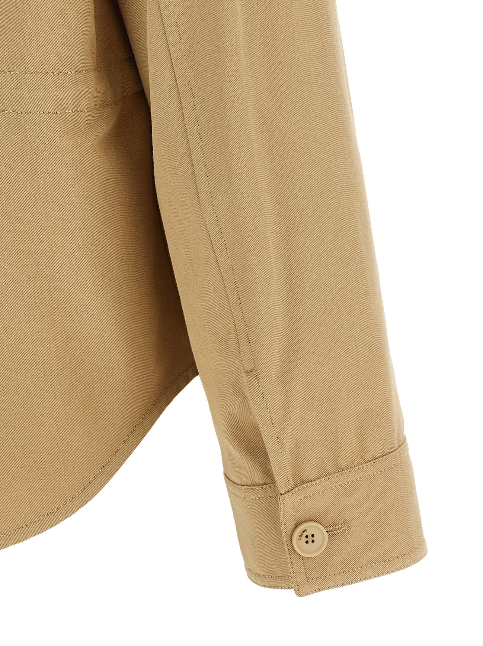 Loewe Anagram Workwear Jacket Beige