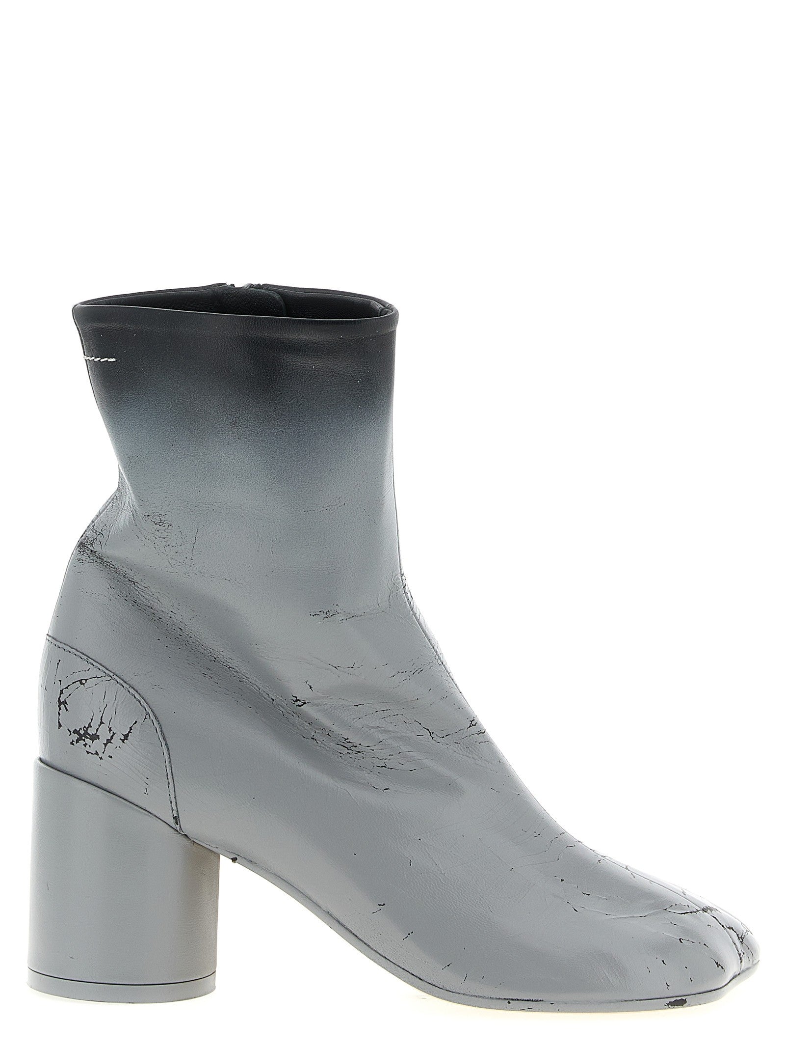 MM6 Maison Margiela Anatomic Ankle Boots Grey
