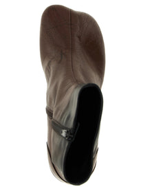 MM6 Maison Margiela Anatomic Ankle Boots Brown
