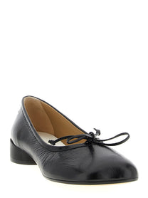 MM6 Maison Margiela Anatomic Ballet Flats Black